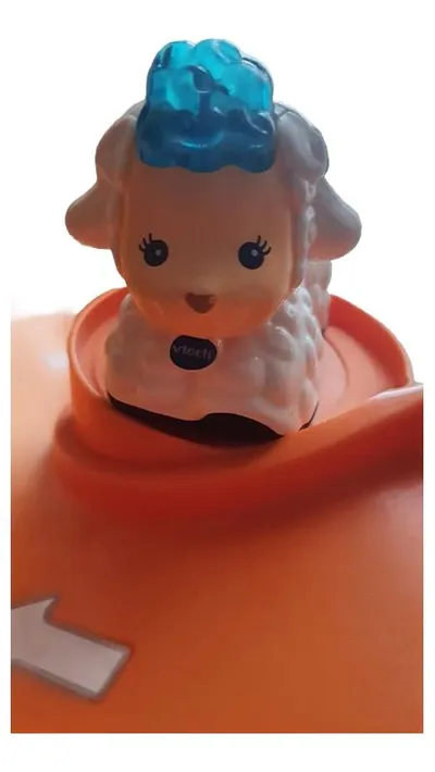 VTech Tip Tap Baby Tiere Schaf Spielfigur Weiß Blau Kinder