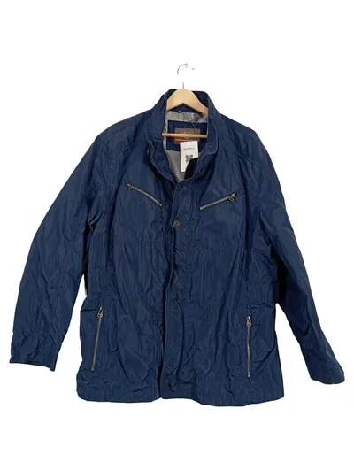 Jupiter Herren Leichte Jacke Gr. 54/XXL Blau Polyester Casual