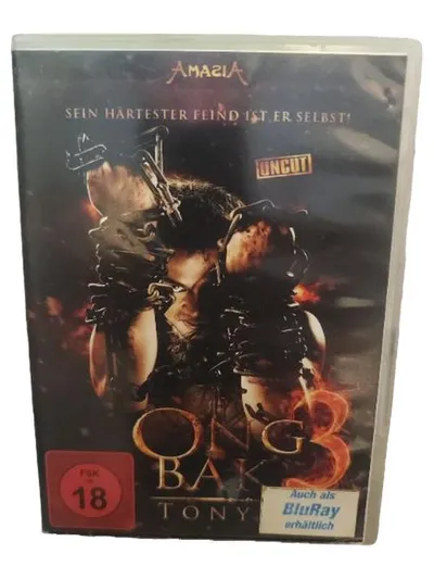 Ong-Bak 3 Tony Jaa DVD Uncut Actionfilm FSK 18 Amasia