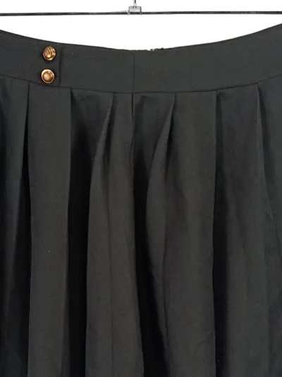 SHEIN Faltenrock Damen Gr. L/42 Schwarz Minirock Plissee