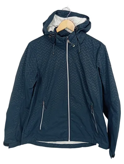 Killtec Damen Funktionsjacke Outdoorjacke Gr. 44 Petrol Kapuze