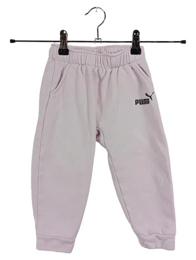 PUMA Jogginganzug Mädchen Gr. 92 Rosa Trainingsanzug Set Leopard