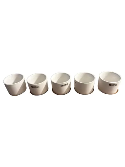 Serax Maison d'être Servierset 6-tlg Porzellan Holz weiß 34cm