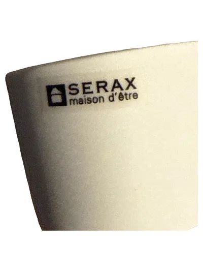 Serax Maison d'être Servierset 6-tlg Porzellan Holz weiß 34cm