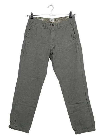 Jack & Jones Herren Stoffhose Chino Grau W30/L32 Baumwolle Casual