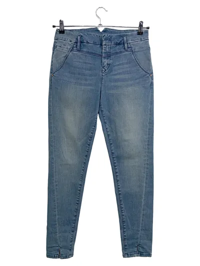 Dawn High Sun Up Jeans Bootcut Damen Blau Gr. W29 L28 Baumwolle