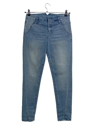 Dawn High Sun Up Jeans Bootcut Damen Blau Gr. W29 L28 Baumwolle