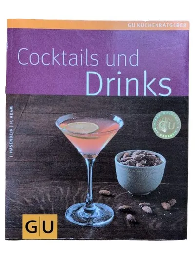 GU Küchenratgeber Cocktails Drinks Rezeptbuch J. Hasenbein H. Adam