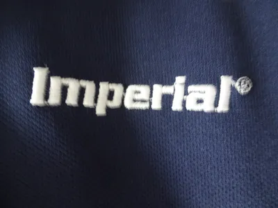 Imperial Herren Poloshirt Gr. 2XL Blau Weiß Sportlich Trikot