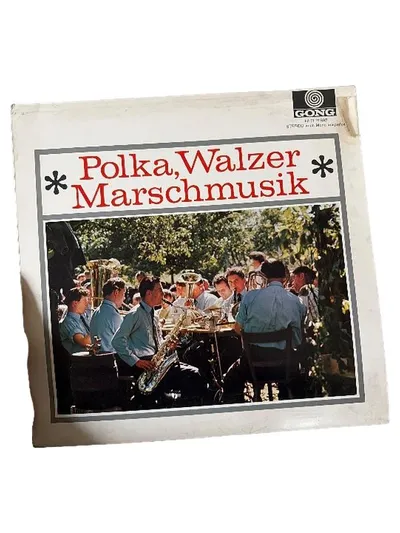 Polka Walzer Marschmusik Vinyl LP GONG Blasmusik Böhmische Musikanten