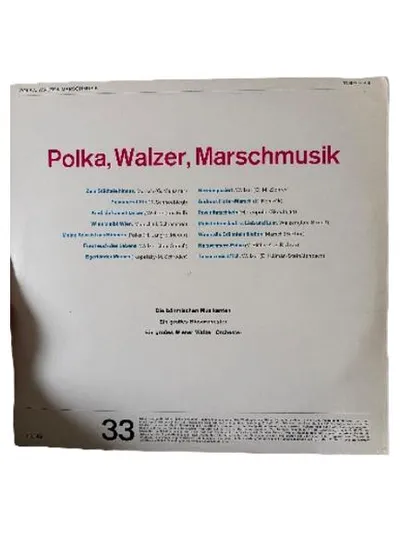 Polka Walzer Marschmusik Vinyl LP GONG Blasmusik Böhmische Musikanten