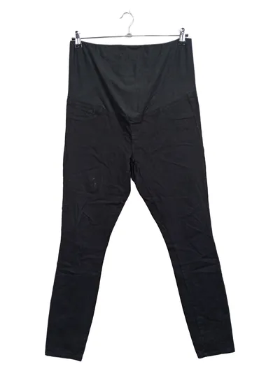 Mamalicious Umstandshose Damen Schwarz XL Bauchband Schwangerschaft