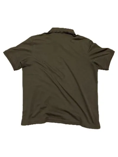 Vittorio Rossi Herren Poloshirt Gr. L Oliv Kurzarm Casual