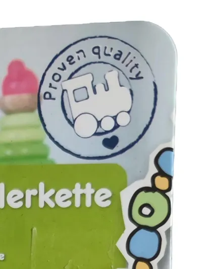 small foot Schnullerkette Holz Schaf Baby Kinder Beißring Anhänger