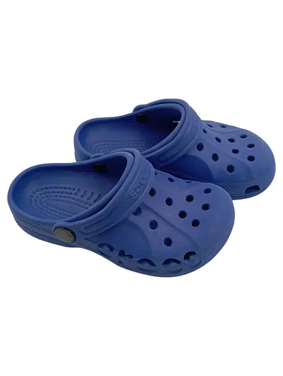 Crocs Baya Clog Kinder Clogs Badeschuhe Kunststoff Blau Gr. 27