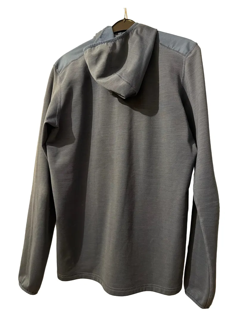 Fjällräven Herren Fleecejacke Kapuze Outdoor Grau Gr. L 2