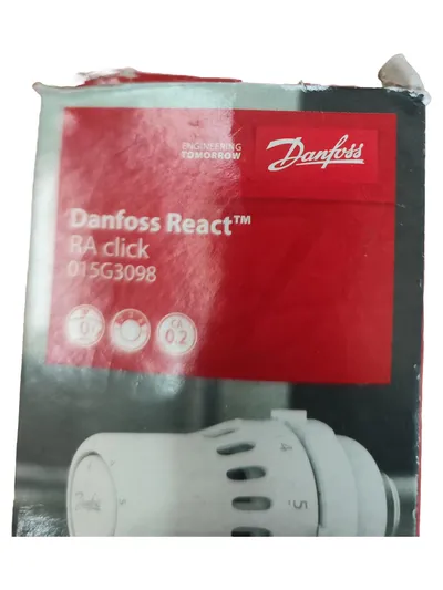 Danfoss React RA click Raumthermostat Heizkörper Thermostatkopf Weiß