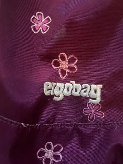 Ergobag Schulrucksack Kinder Lila Blumenmuster 15L Mädchen