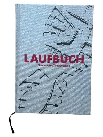 Süddeutsche Zeitung Edition Laufbuch Notizbuch Grau Sportlich