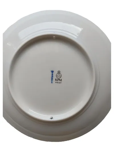 KPM Berlin Sammelteller Brandenburger Tor Porzellan 20 cm Wandteller Klassisch