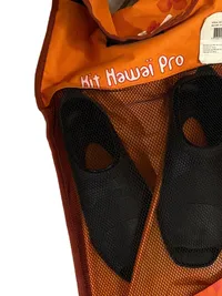 Deep Blue Kit Hawaï Pro Schwimmflossen Herren Orange 52 cm 2
