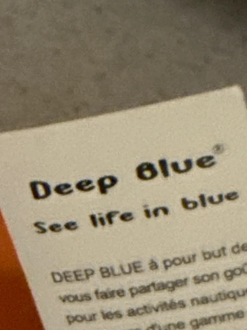 Deep Blue Kit Hawaï Pro Schwimmflossen Herren Orange 52 cm 6