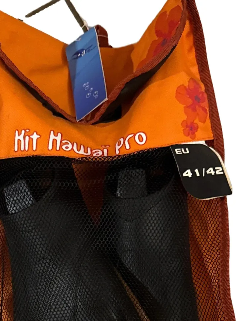Deep Blue Kit Hawai Pro Schwimmflossen Herren Orange Gr. 41 2