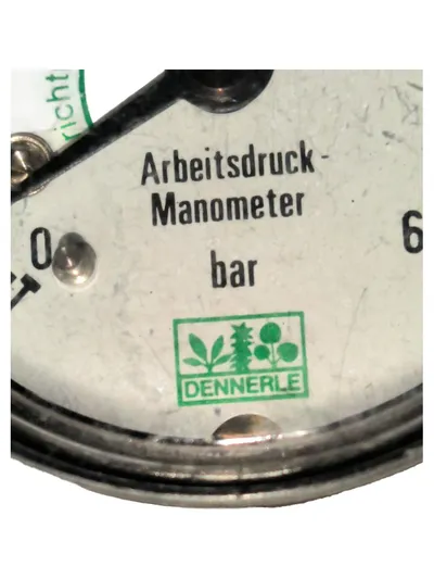 Dennerle PROFI 500 CO2 Druckminderer Aquarium Druckregler Schwarz