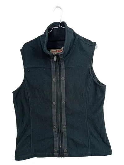 Khujo Damen Funktionsweste Gr. XL Grün Outdoor Weste Polyester