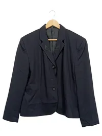 AUTHENTIC CLOTHING COMPANY Damen Blazer Gr. 40 Schwarz Stickerei Klassisch 1