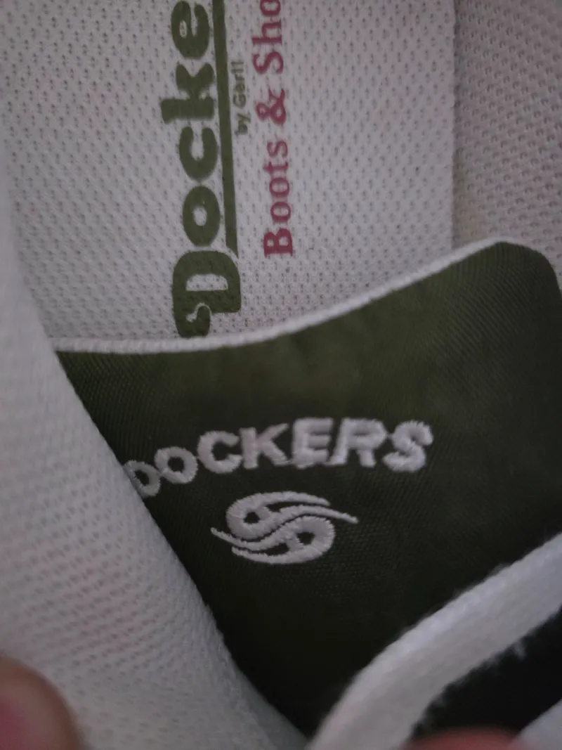 Dockers Sneaker Low Herren Freizeitschuhe Oliv Retro Gr. 43 3