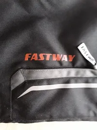 Fastway Motorradhose Herren Gr. 50 Schwarz Textil Touring Biker 3