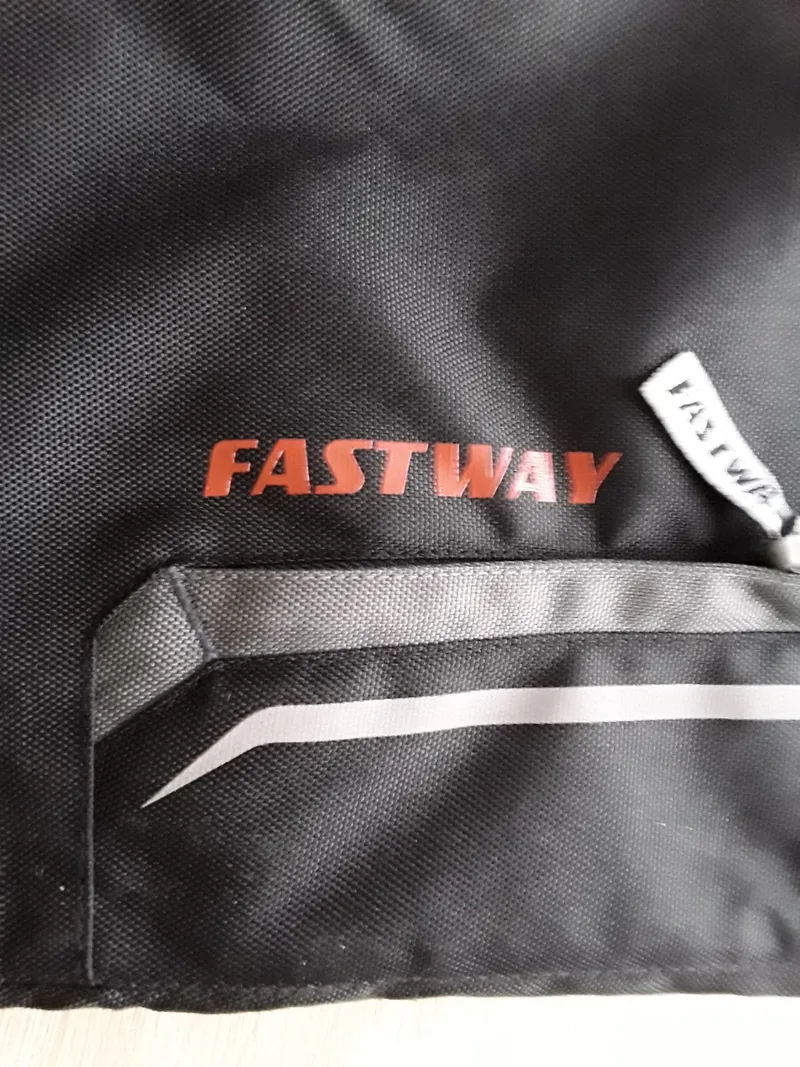 Fastway Motorradhose Herren Gr. 50 Schwarz Textil Touring Biker 3