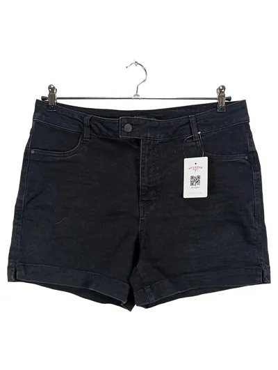 D. jeans Damen Jeans Shorts Schwarz Gr. 44 W35 Casual