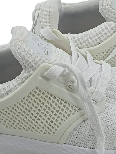 Kappa Sneaker Low Damen Gr. 40 Weiß Sportschuhe Mesh Schnürung
