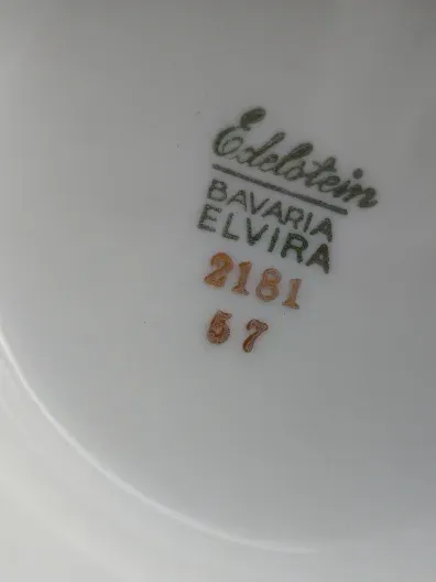 Edelstein Elvira Suppenterrine Porzellan Klassisch Weiß 33 cm 3