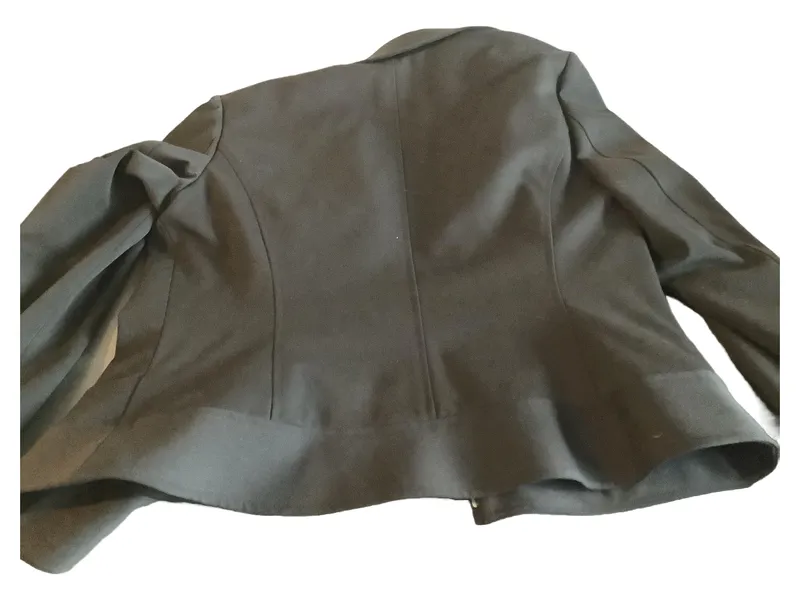 Classiques Entier Damen Blazer Jacke Schwarz Gr. 38 Business Reißverschluss 2