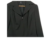 Classiques Entier Damen Blazer Jacke Schwarz Gr. 38 Business Reißverschluss 3