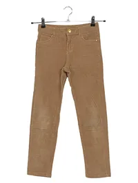 Denim Co Cordhose Kinder Mädchen Gr. 134 Beige Baumwolle Casual Uni 1