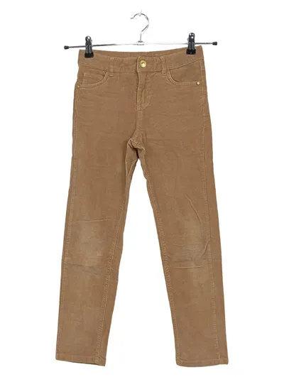 Denim Co Cordhose Kinder Mädchen Gr. 134 Beige Baumwolle Casual Uni