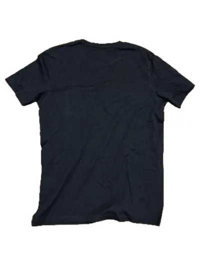 Selected Homme Herren T-Shirt Gr. M Blau Brusttasche Floral Bio-Baumwolle