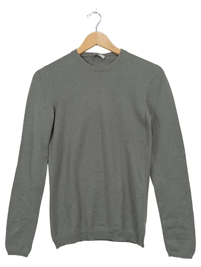 Brunello Cucinelli Herren Kaschmir Pullover Grau Größe S Business Casual 1
