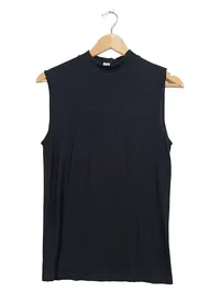 ESGE Herren Unterhemd Muskelshirt Ärmellos Modal Schwarz Größe 46 1