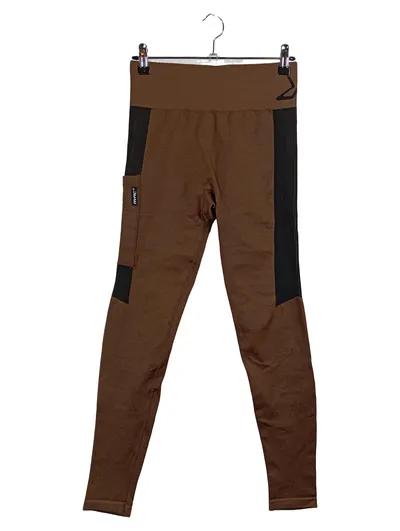 RevolutionRace Damen Outdoor Leggings Uni Braun Gr. S W27 L28