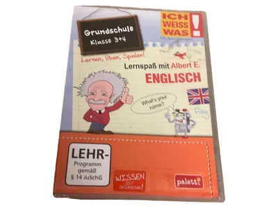 paletti Lernsoftware Englisch Grundschule Klasse 3+4 Albert E. CD-ROM Win Mac