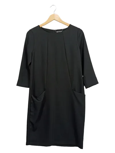 JETTE Etuikleid Damen Gr. 36 Schwarz Elegant Business Kleid