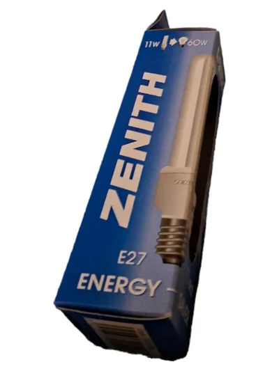 Zenith Energy Saver E27 11W Leuchtmittel Weiß Länglich