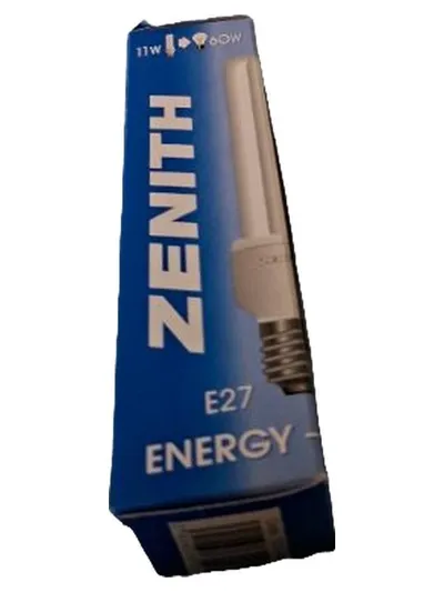 Zenith Energy Saver E27 11W Leuchtmittel Weiß Länglich