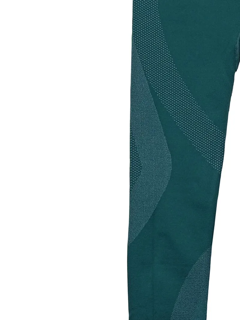 Australian Seamless Leggings Damen Sport Strukturmuster Petrol L/XL 3