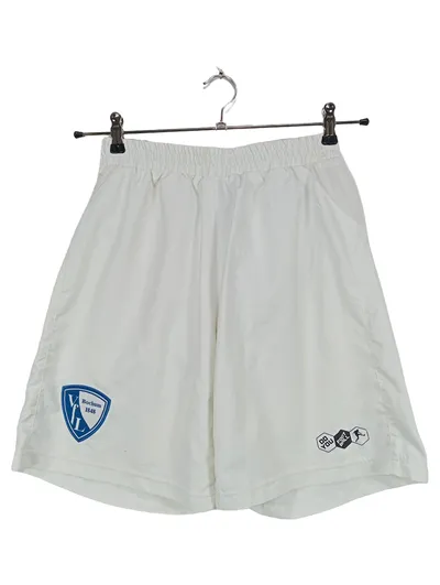 DO YOU FOOTBALL Sport Shorts Kinder Weiß Gr. S Logo Print Polyester